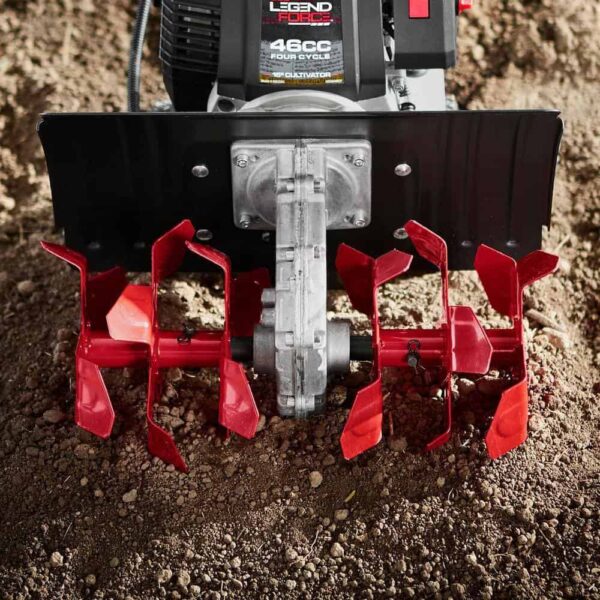 Legend Force A063001 15 in. 46 cc Gas Powered 4-Cycle Gas Cultivator - Image 2