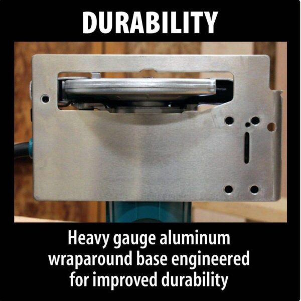 5007F 7-1/4 in. 15 Amp Corded Circular Saw with Dust Port 2 LED Lights 24T Carbide Blade - Image 5