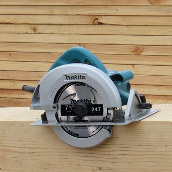 5007F 7-1/4 in. 15 Amp Corded Circular Saw with Dust Port 2 LED Lights 24T Carbide Blade - Image 10