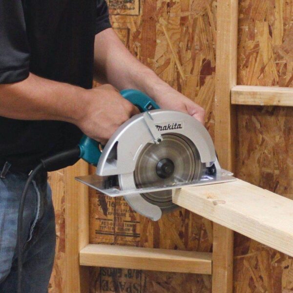5007F 7-1/4 in. 15 Amp Corded Circular Saw with Dust Port 2 LED Lights 24T Carbide Blade - Image 8