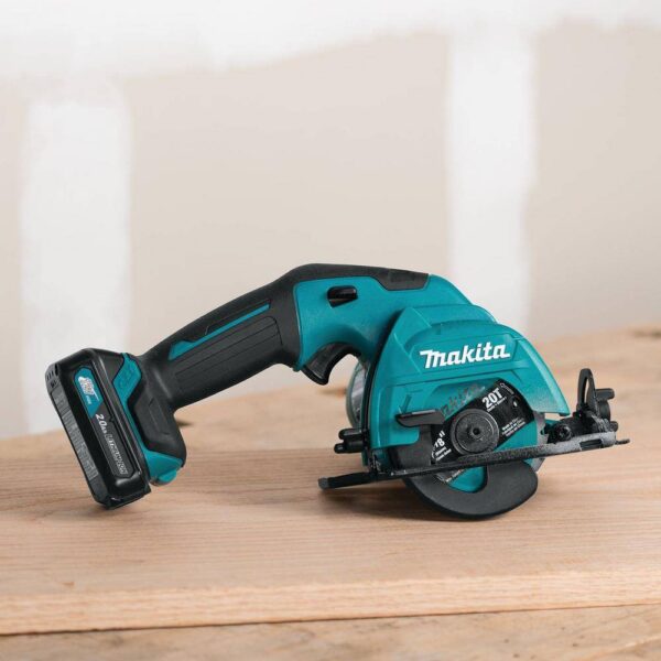 12V max CXT Lithium-Ion Cordless 3-3/8 in. Circular Saw Kit, Case (2.0Ah) - Image 4