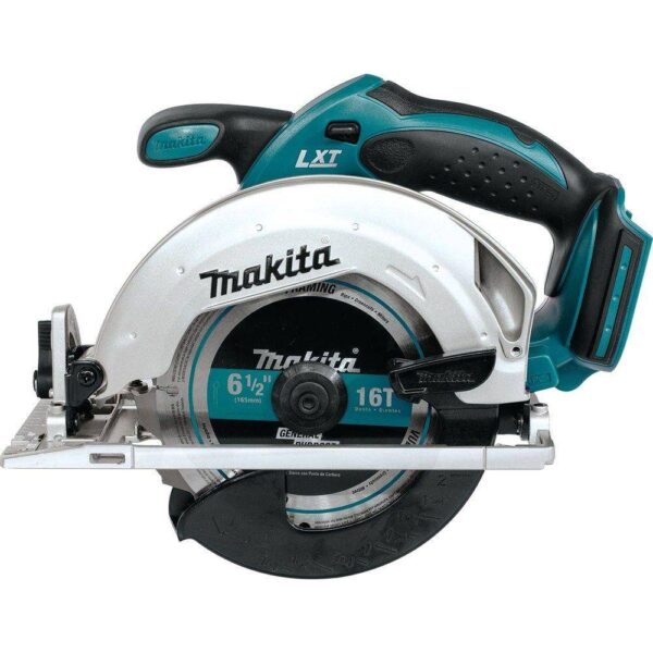 697947 18V LXT Lithium-Ion Cordless 6-1/2 in. Lightweight Circular Saw and General Purpose Blade (Tool-Only) - Image 6