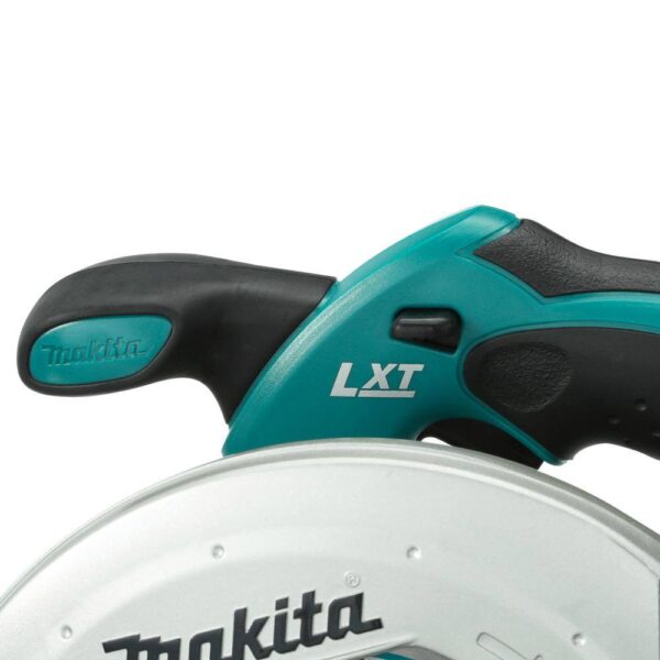 697947 18V LXT Lithium-Ion Cordless 6-1/2 in. Lightweight Circular Saw and General Purpose Blade (Tool-Only) - Image 2