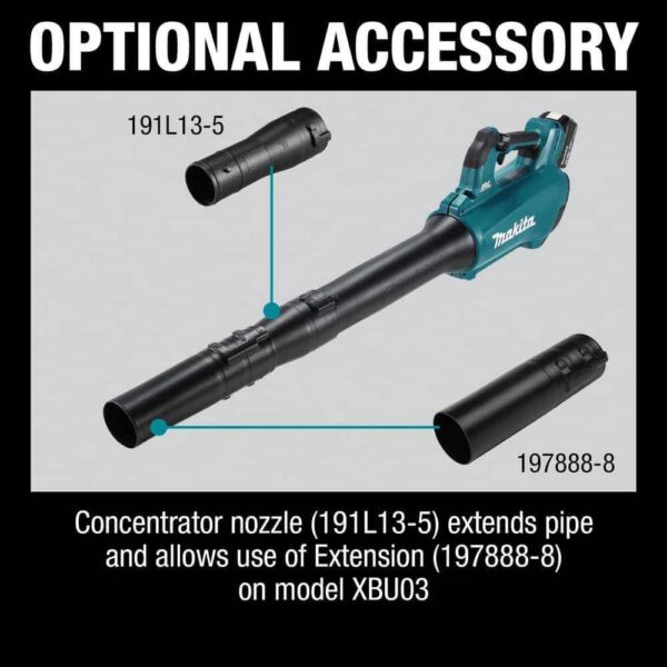 LXT 18V Cordless Li-Ion Leaf Blower/String Trimmer Combo Kit 2-Tools 4.0Ah with bonus 0.08 in. x 175 ft. Trimmer Line - Image 9