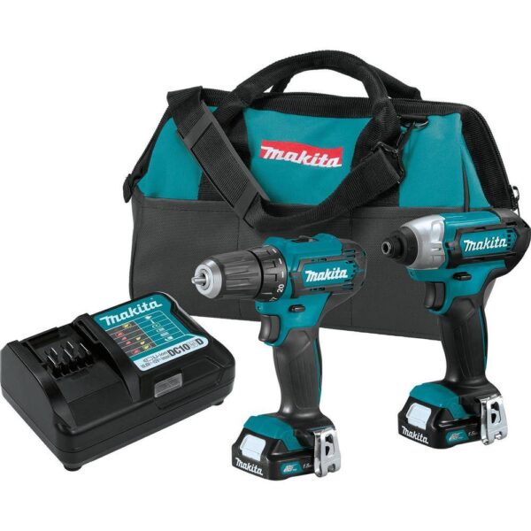 CT232 12V max CXT 1.5 Ah Lithium-Ion Cordless Drill Driver and Impact Driver Combo Kit (2-Piece)
