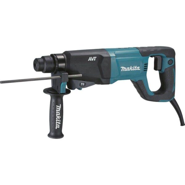 HR2641X1 8 Amp 1 in. Corded SDS-Plus Concrete/Masonry AVT Rotary Hammer Drill with 4-1/2 in. Corded Angle Grinder with Hard Case - Image 12