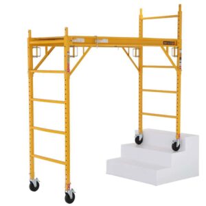 MetalTech I-CISCBPH1 Safeclimb Baker 6.2 ft. L x 6.25 ft. H x 2.5 ft. D Metal Scaffold Platform, 1100lb. Capacity
