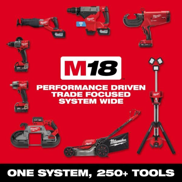 2680-20-2626-20 M18 18V Lithium-Ion Cordless 4-1/2 in. Cut-Off/Grinder with Oscillating Multi-Tool - Image 14