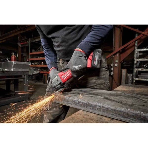 2880-20-48-11-1850 M18 FUEL 18V Lithium-Ion Brushless Cordless 4-1/2 in. ./5 in. Grinder with Paddle Switch with (1) 5.0 Ah Battery - Image 7