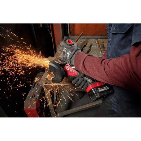 2881-20 M18 FUEL 18V Lithium-Ion Brushless Cordless 4-1/2 in./5 in. Grinder with Slide Switch (Tool-Only) - Image 3