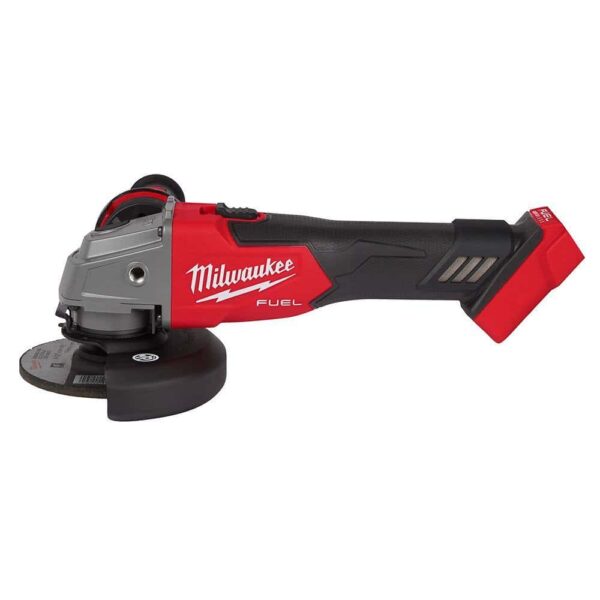 2881-20 M18 FUEL 18V Lithium-Ion Brushless Cordless 4-1/2 in./5 in. Grinder with Slide Switch (Tool-Only)