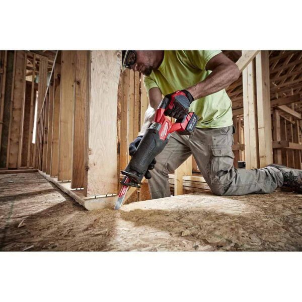 2830-20-2821-20 M18 FUEL 18V Lithium-Ion Cordless 7-1/4 in. Rear Handle Circular Saw with M18 FUEL SAWZALL Reciprocating Saw - Image 11