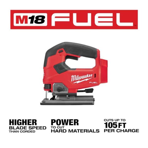 2831-20-2737-20 M18 FUEL 18V Lithium-Ion Cordless Brushless 6-1/2 in. Plunge Cut Track Saw w/Jig Saw - Image 10