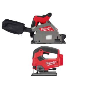 2831-20-2737-20 M18 FUEL 18V Lithium-Ion Cordless Brushless 6-1/2 in. Plunge Cut Track Saw w/Jig Saw