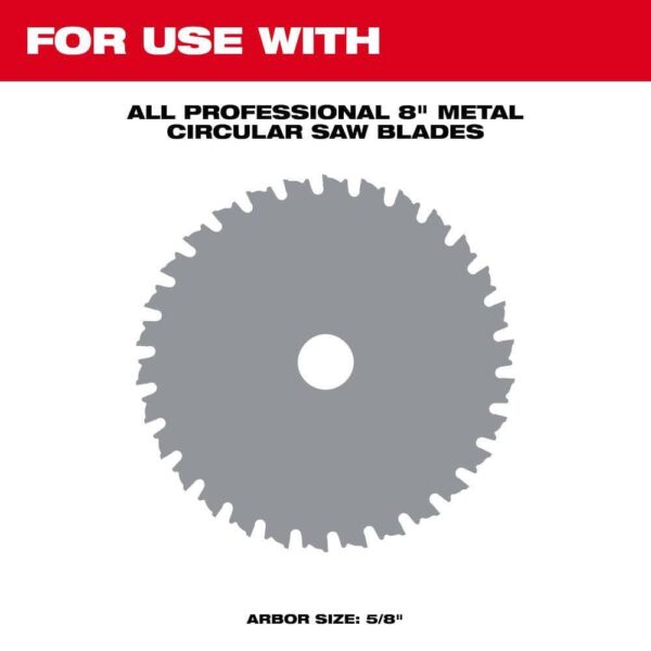 2982-20 M18 FUEL 18V 8 in. Lithium-Ion Brushless Cordless Metal Cutting Circular Saw (Tool-Only) - Image 4