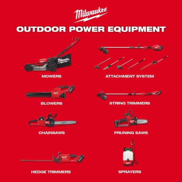 2727-20C M18 FUEL 14 in. 18V Lithium-Ion Brushless Battery Chainsaw (Tool-Only) - Image 10