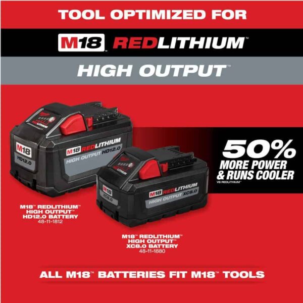2727-21HDP M18 FUEL 16 in. 18V Lithium-Ion Brushless Battery Chainsaw Kit with M18 GEN II FUEL Blower - Image 8