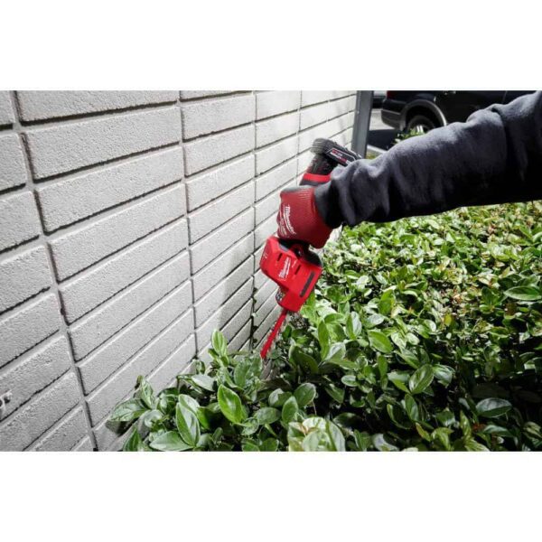 M12 FUEL 8 in. 12V Lithium-Ion Brushless Cordless Hedge Trimmer Kit with M18 FUEL 18 in. Hedge Trimmer (2-Tool) - Image 10
