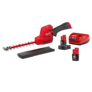 M12 FUEL 8 in. 12V Lithium-Ion Brushless Cordless Hedge Trimmer Kit w/4.0 Ah   2.0 Ah Battery and Charger