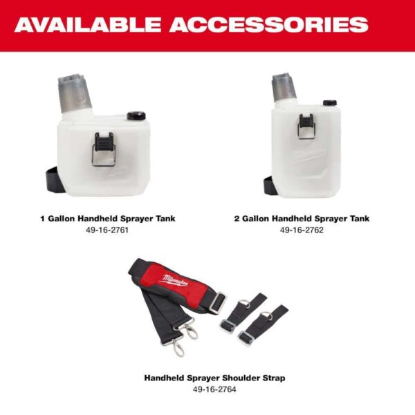 M12 FUEL 12V Brushless Cordless Brushless Cordless Pruner w/M12 1 Gal. Handheld Sprayer, (2) 2.0 Ah Battery, Charger - Image 14