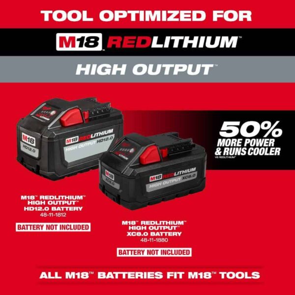 M18 FUEL 24 in. 18V Lithium-Ion Brushless Cordless Hedge Trimmer with M18 FUEL 8 in. HATCHET Pruning Saw (2-Tool) - Image 9