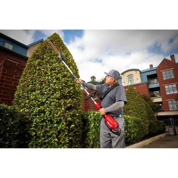 M18 FUEL QUIK-LOK 10 in. Pole Saw Attachment, 8 in. Edger Attachment and Hedge Trimmer Attachment (3-Tool) - Image 12