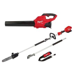 M18 FUEL 120 MPH 450 CFM 18V Lithium-Ion Brushless Cordless Handheld Blower   Pole Saw w/Attachment Capability (2-Tool)