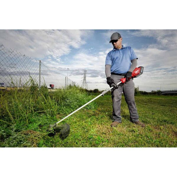 M18 FUEL 10 in. 18V Lithium-Ion Brushless Electric Cordless Pole Saw w/M18 QUIK-LOK 16 in. String Trimmer Attachment - Image 12