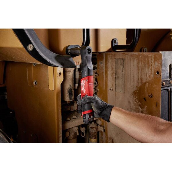 M12 FUEL 12V Lithium-Ion Brushless Cordless 3/8 in. Ratchet with M12 2.0Ah Battery - Image 8