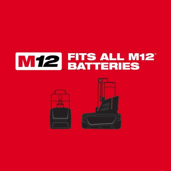 2567-22-49-66-7024 M12 FUEL 12V Cordless High Speed 3/8 in. Ratchet Kit w/Impact Duty 3/8 in. SAE Deep Impact Rated Socket Set(8-Piece) - Image 11