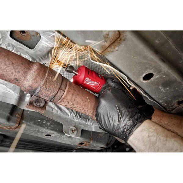 2486-20 M12 FUEL 12V Lithium-Ion Brushless Cordless 1/4 in. Straight Die Grinder (Tool-Only) - Image 4