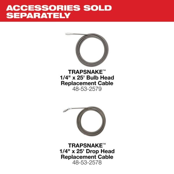49-16-2573 Trap Snake Auger Drain Cleaning Kit - Image 8