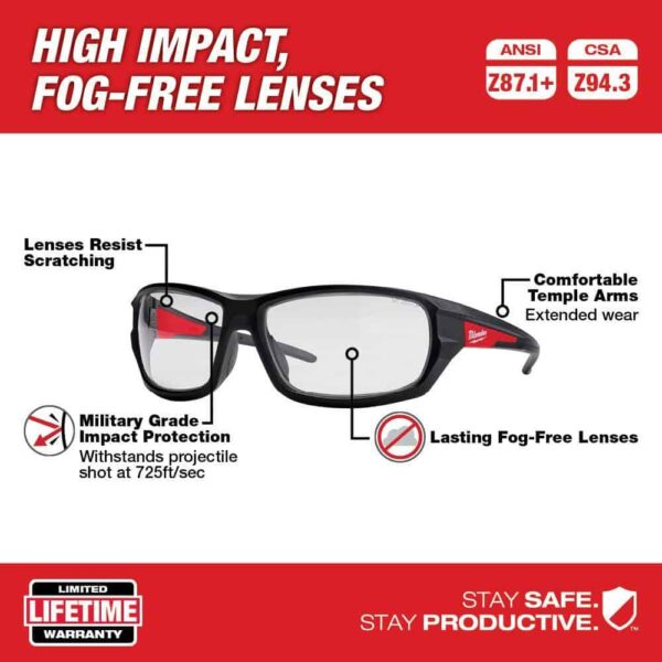 2746-21CT-48-73-2020 M18 FUEL 18-Volt 18-Gauge Lithium-Ion Brushless Cordless Gen II Brad Nailer Kit and Clear Performance Safety Glasses - Image 5