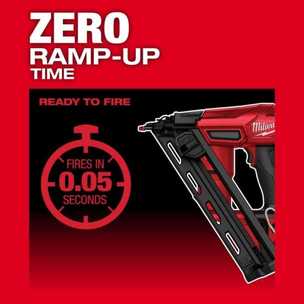 2839-20-48-11-1820 M18 FUEL 18 Volt Brushless Cordless Gen II 15-Gauge Angled Finish Nailer Tool Only   M18 18-Volt 2.0 Ah Compact Battery - Image 8