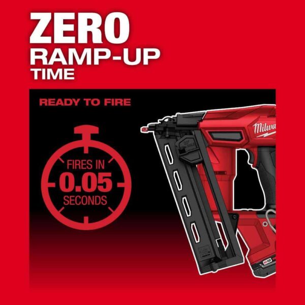 2841-20-2626-20 M18 FUEL 18-Volt Lithium-Ion Brushless Cordless Gen II 16-Gauge Angled Nailer with M18 Oscillating Multi-Tool - Image 8