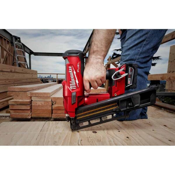 2744-20-48-73-2010 M18 FUEL 3-1/2 in. 18-Volt 21-Degree Brushless Cordless Framing Nailer (Tool-Only) with Clear Anti Scratch Glasses - Image 10