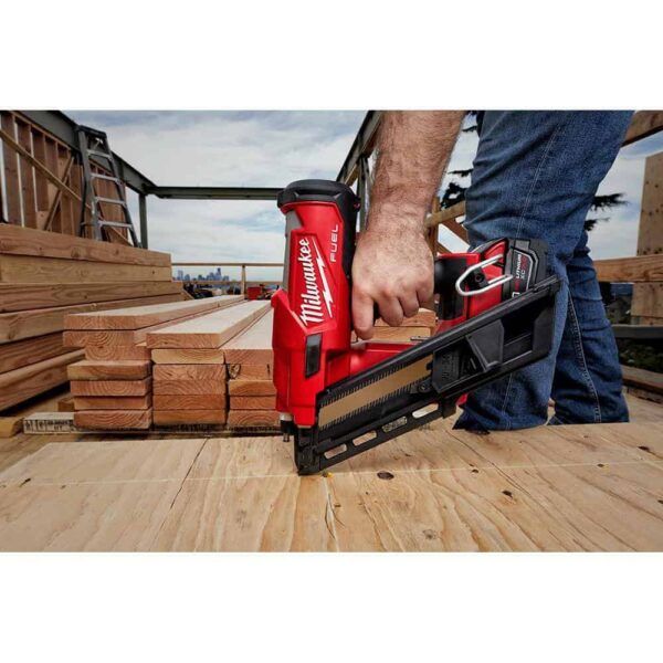 2745-20-48-73-2010 M18 FUEL 3-1/2 in. 18-Volt 30-Degree Brushless Cordless Framing Nailer with Clear Anti Scratch Safety Glasses - Image 10