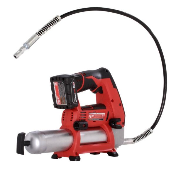 2446-21XC-2426-20 M12 12V Lithium-Ion Cordless Grease Gun Kit with M12 Multi-Tool - Image 5