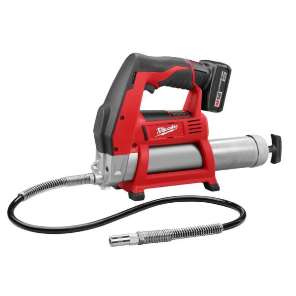 2446-21XC-2426-20 M12 12V Lithium-Ion Cordless Grease Gun Kit with M12 Multi-Tool - Image 15