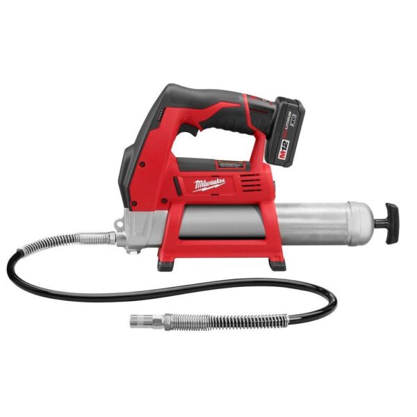 2446-21XC-2426-20 M12 12V Lithium-Ion Cordless Grease Gun Kit with M12 Multi-Tool - Image 13