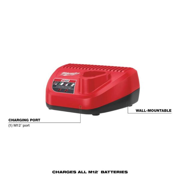 M12 12-Volt Lithium-Ion Cordless Grease Gun w/4.0 Ah Starter Kit - Image 6