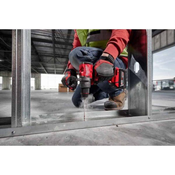 2904-22-2621-20 M18 Fuel 18-V Lithium-Ion Brushless Cordless 1/2 in. Hammer Drill Driver Kit with SAWZALL Reciprocating Saw - Image 9