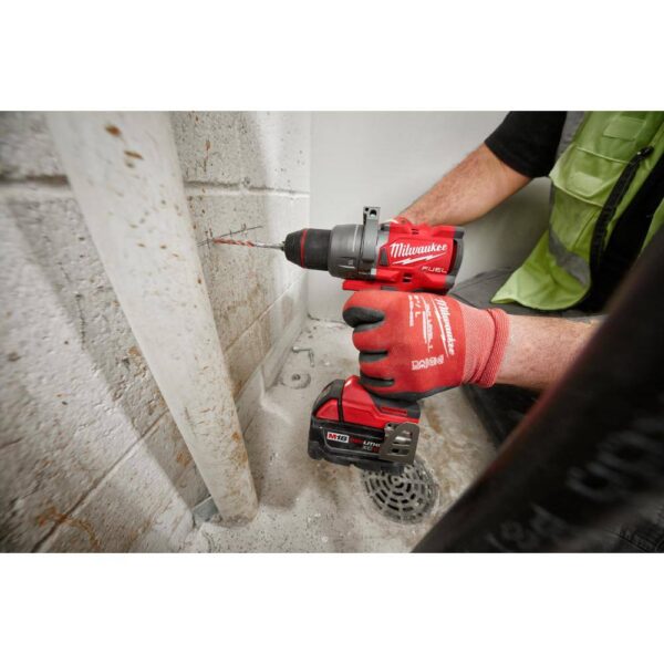 M18 Fuel 18-V Lithium-Ion Brushless Cordless 1/2 in. Hammer Drill Driver Kit with M18 FUEL 1/2 in. Impact Wrench - Image 11