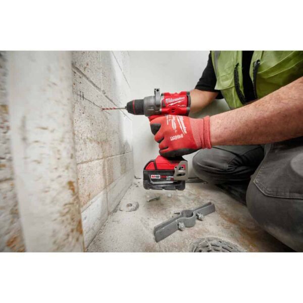 2904-22-48-11-1850 M18 Fuel 18-V Lithium-Ion Brushless Cordless 1/2 in. Hammer Drill Driver Kit with (3) 5.0 Ah Batteries and Hard Case - Image 10