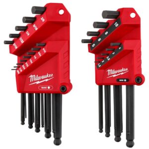 48-22-2187 Ball End SAE/Metric L- Key Set (22-Piece)