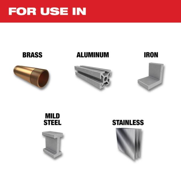 49-22-8620 Carbide Hole Cutter Kit (8-Piece) - Image 6