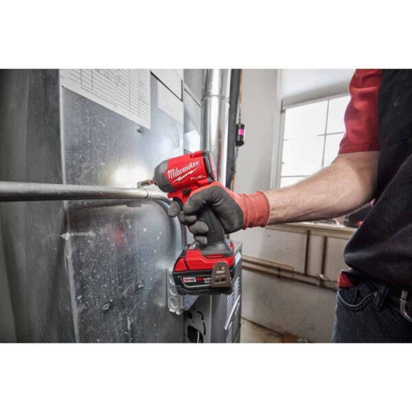 2953-22-48-11-1850 M18 Fuel 18-V Lithium-Ion Brushless Cordless 1/4 in. Hex Impact Driver Kit w/(3) 5.0 Ah Batteries, Charger   Hard Case - Image 11