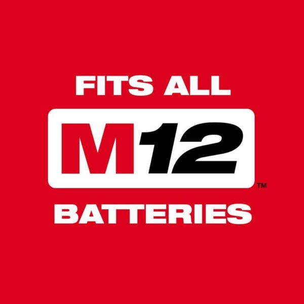 3453-20-3404-20-48-11-2425-48-11-2425 M12 FUEL 12V Lithium-Ion Brushless Cordless 1/4 in Impact Driver, 1/2 in Hammer Drill - Image 10