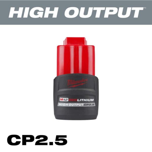 3453-20-3404-20-48-11-2425-48-11-2425 M12 FUEL 12V Lithium-Ion Brushless Cordless 1/4 in Impact Driver, 1/2 in Hammer Drill - Image 6