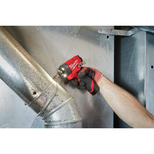 3453-20 M12 FUEL 12V Lithium-Ion Brushless Cordless 1/4 in. Hex Impact Driver (Tool-Only) - Image 9